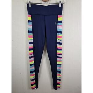 PROVIZ Women's Blue Neon Running Cycling Leggings Pants Size 6